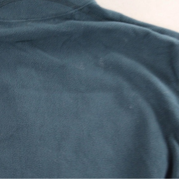 Columbia Teal Fleece Quarter-Zip Pullover - Picture 3 of 9